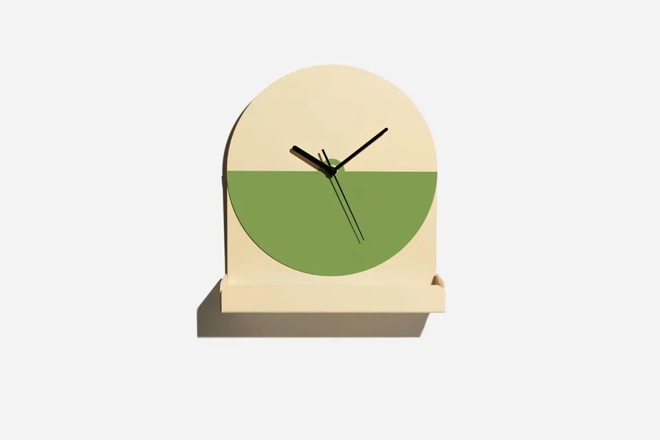 Cyrcus Design Taac! orologio svuotatasche verde avorio acciaio