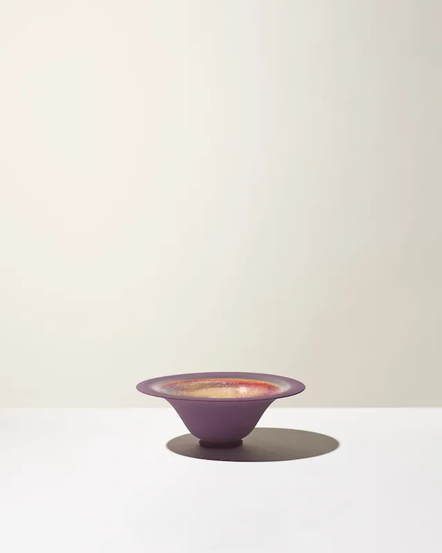 Gatti 1928 Indigo Piccolo cratere ceramica 35 cm