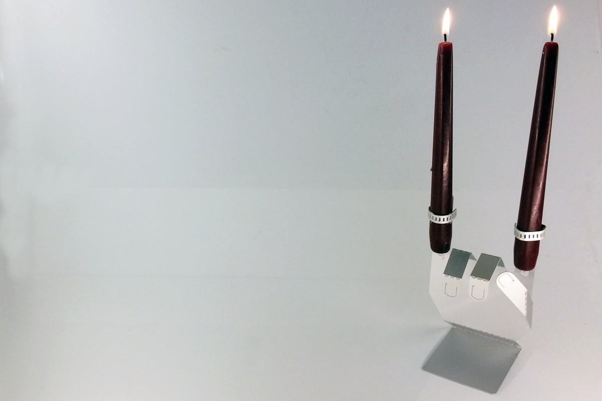 Cyrcus Design Scongiuri candelabro alluminio anodizzato