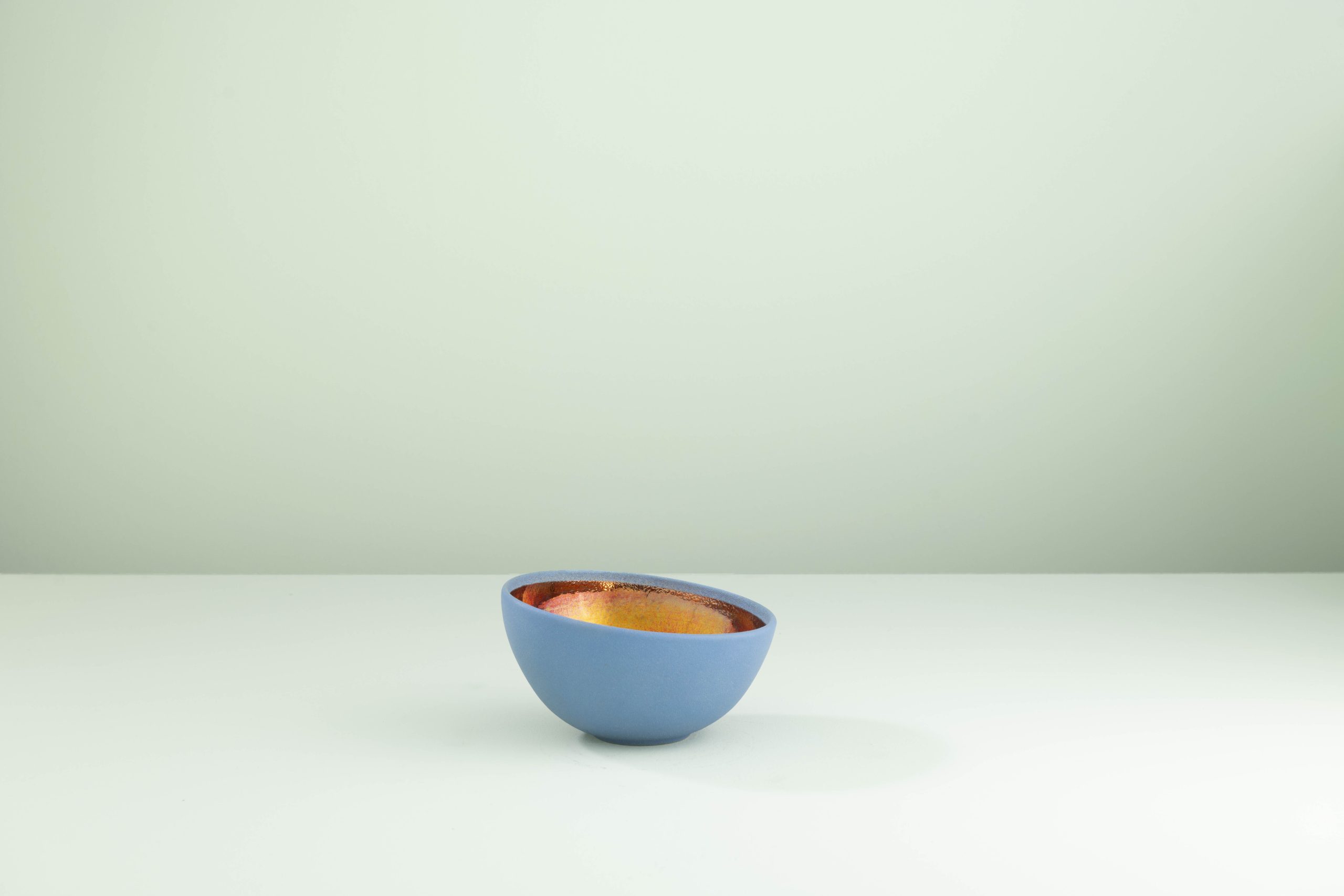 Ceramica Gatti 1928 Riflesso Sole Grande RF734 vaso riflessi metallici