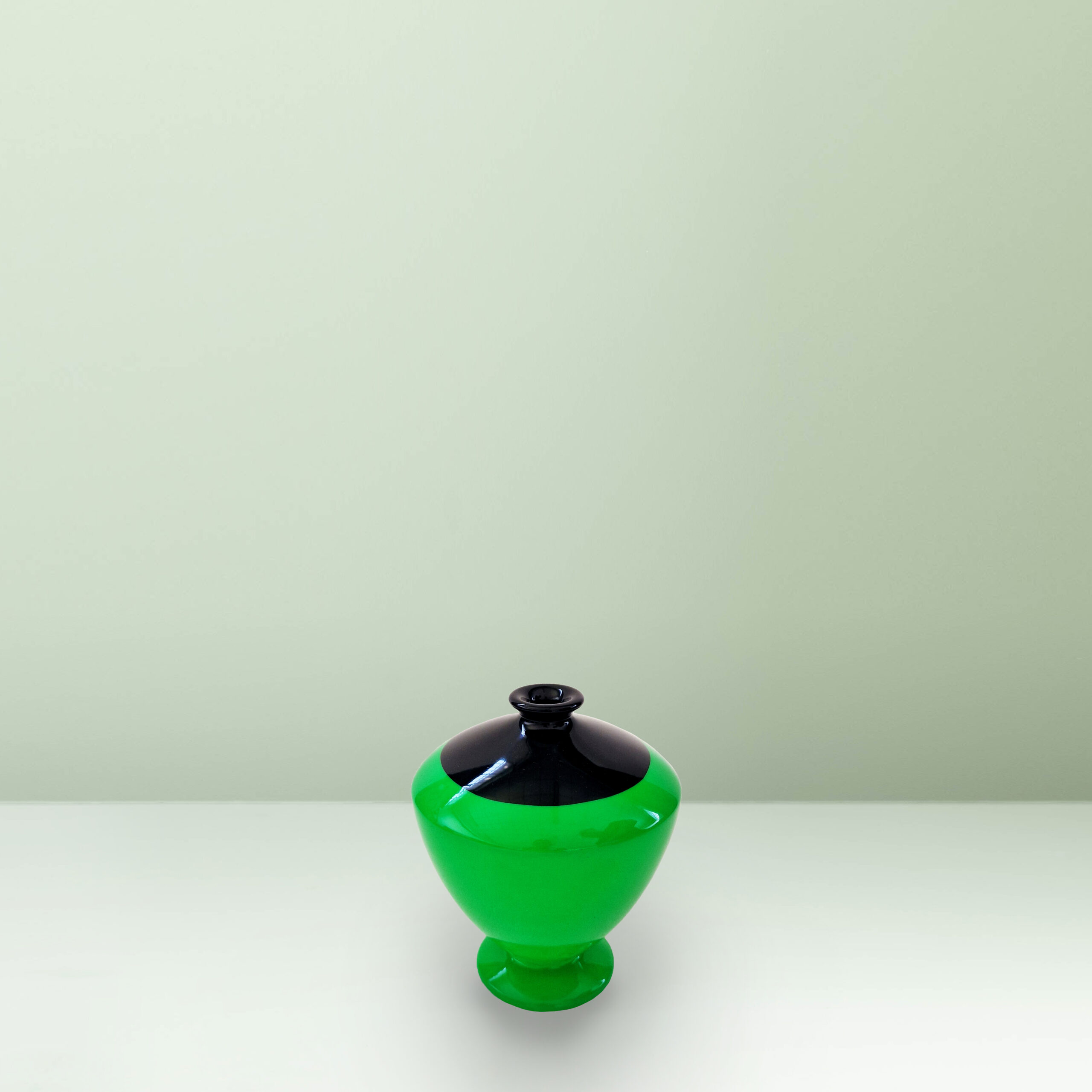 Ceramica Gatti 1928 Motor Valley MV27 vaso verde fluo 17 cm