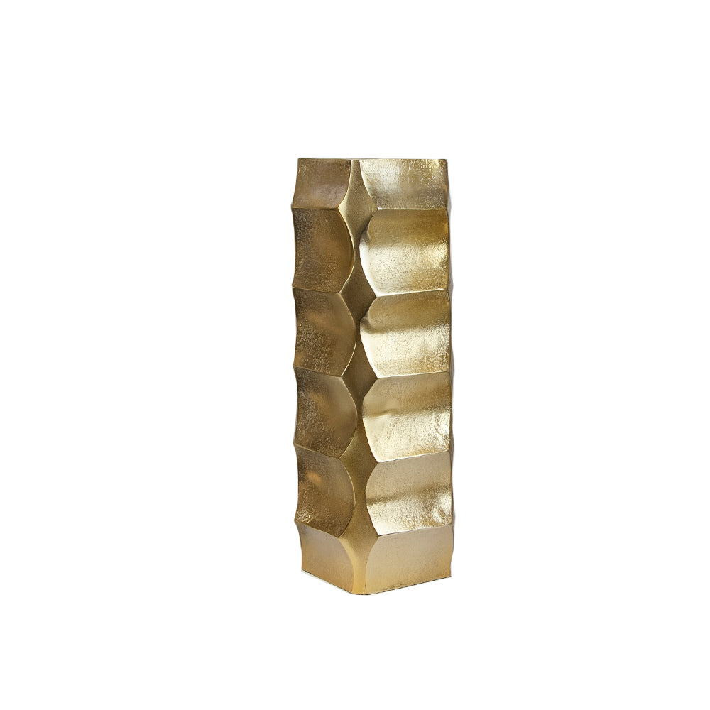 Galore Home Skyline vaso alluminio oro Small