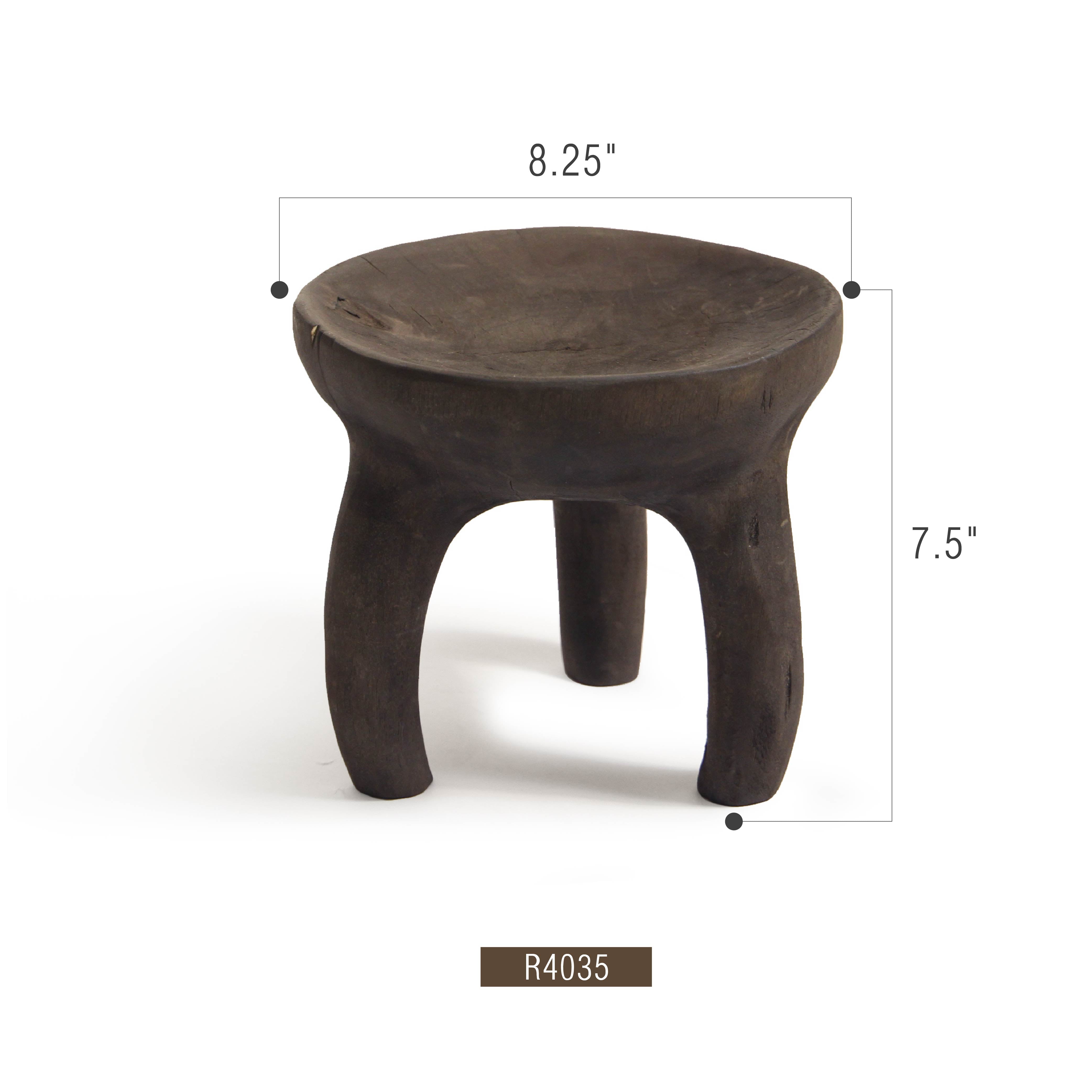 Galore Home vassoio legno alzata treppiede
