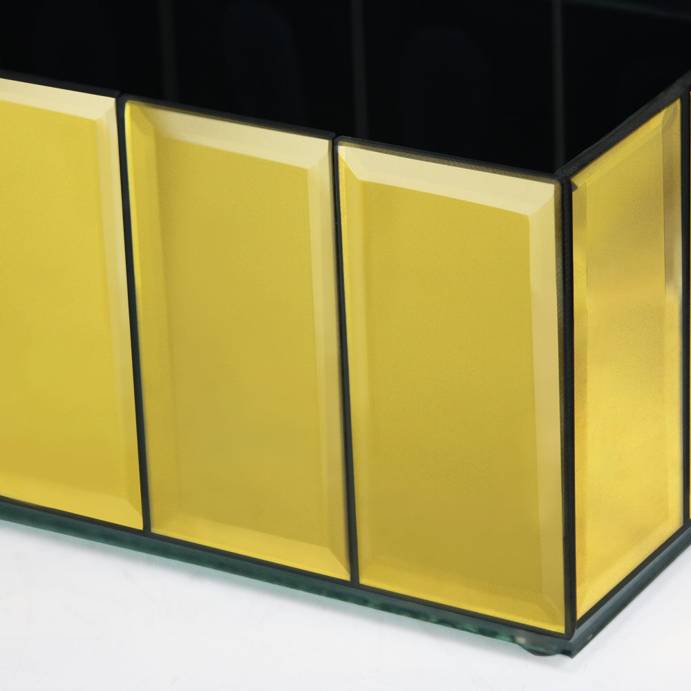 Galore Home Square vaso vetro specchio 20cm
