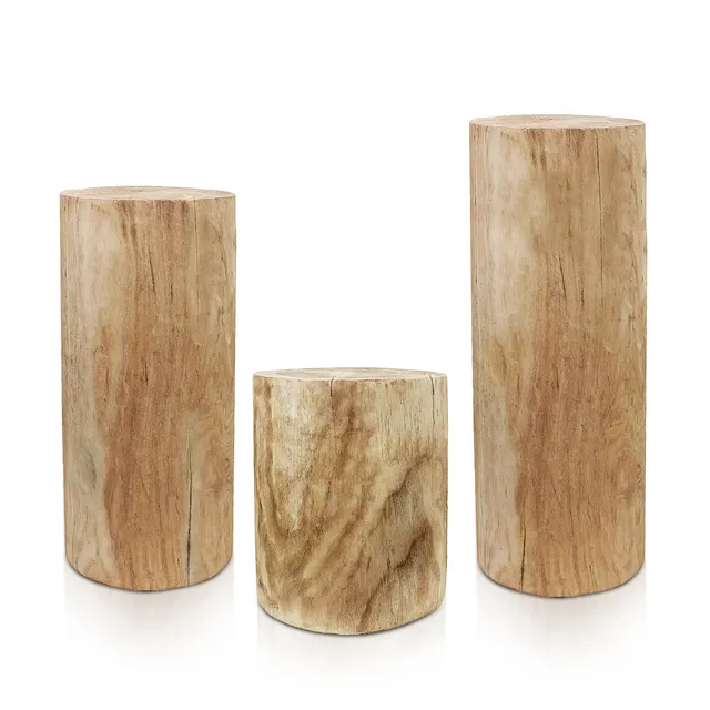 Galore Home Nova colonna legno paulownia Small R4013