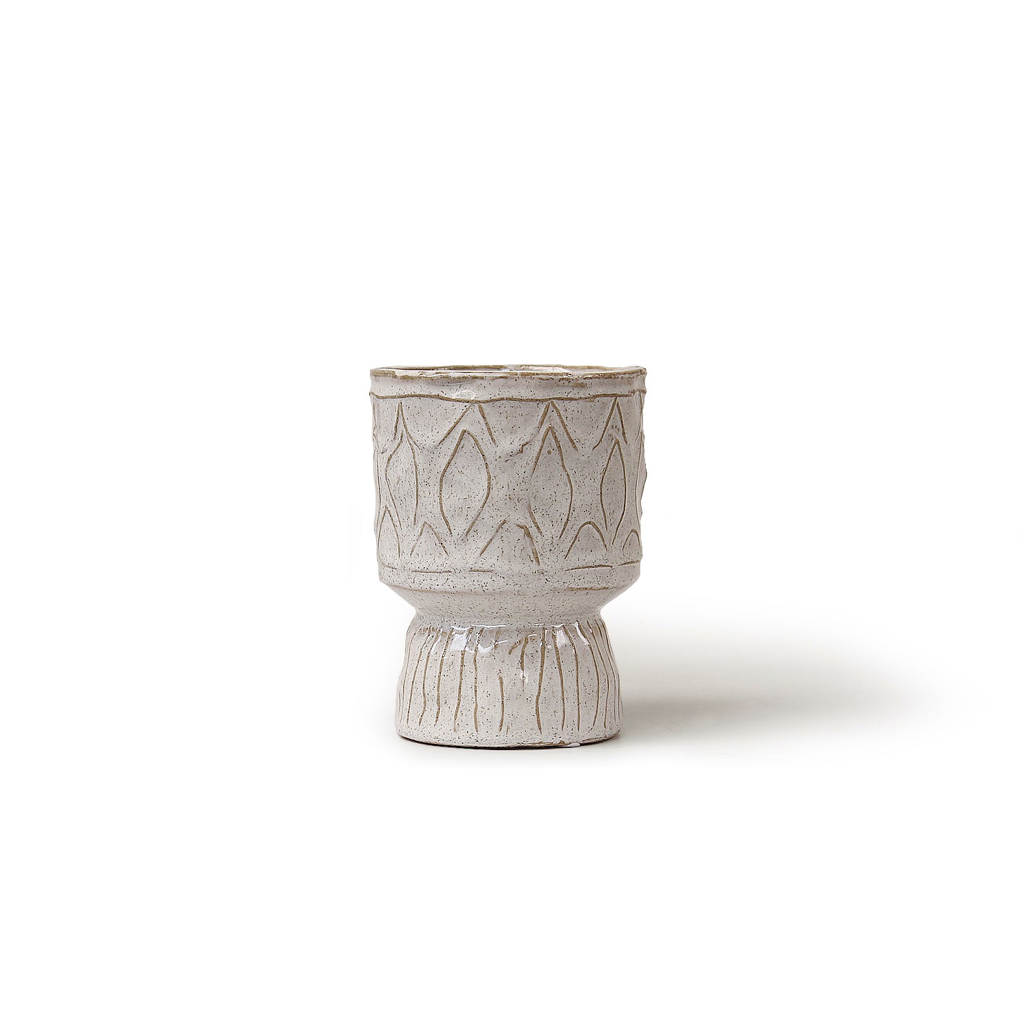 Galore Home Ceramic Chalice Portavaso Ceramica Small