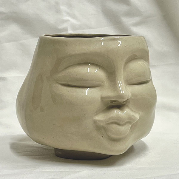 Atelier Alida Ceramiche Funny Vase Donna vaso in gres
