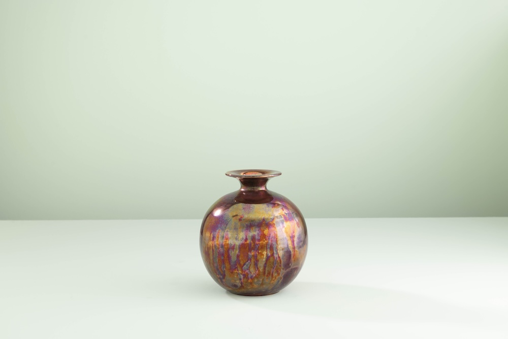 Ceramica Gatti 1928 Riflesso Palla Media RF210 vaso 20 cm riflessi