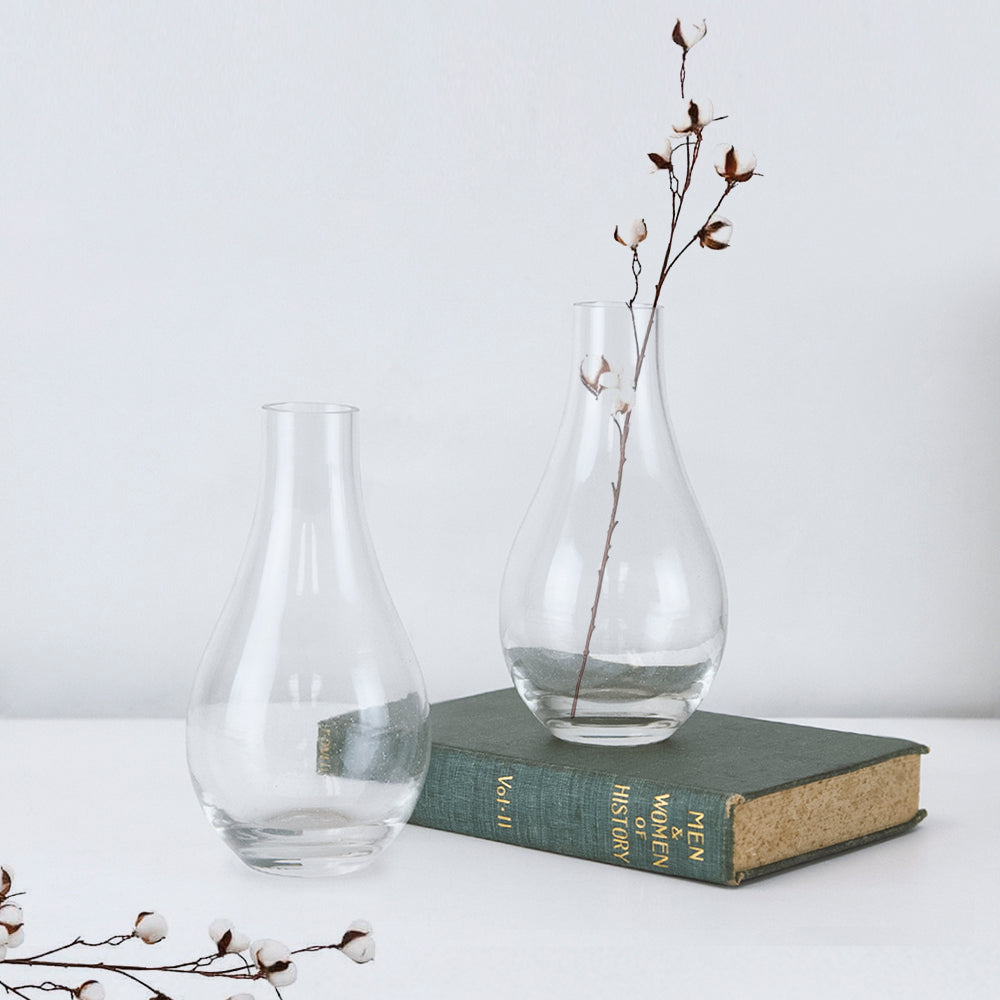 Galore Home Teardrop U9070 vaso vetro 16,5 cm set 24 pezzi