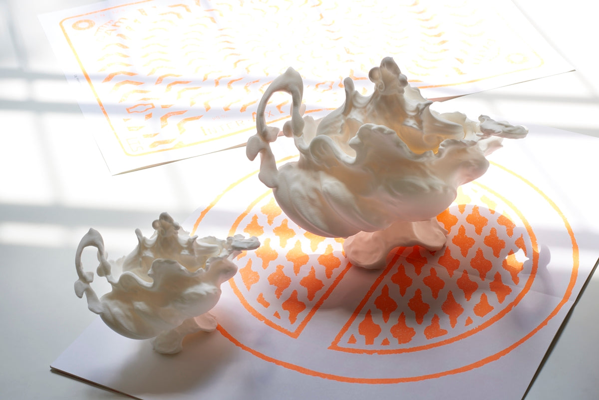 Cyrcus Design Monsters scultura nylon bianco large