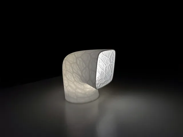 Cyrcus Design Controluce lampada tavolo nylon bianco ricaricabile