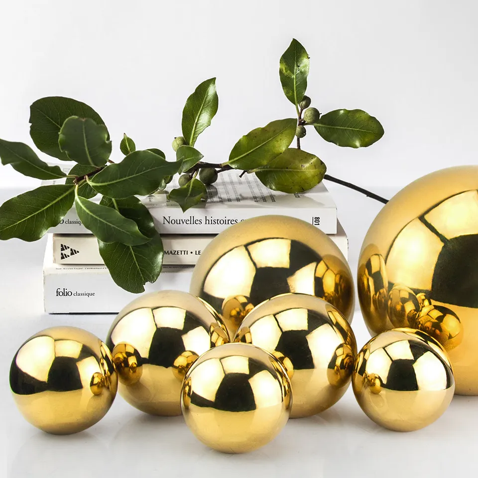 Galore Home Shiny sfera decorativa acciaio 20 cm oro