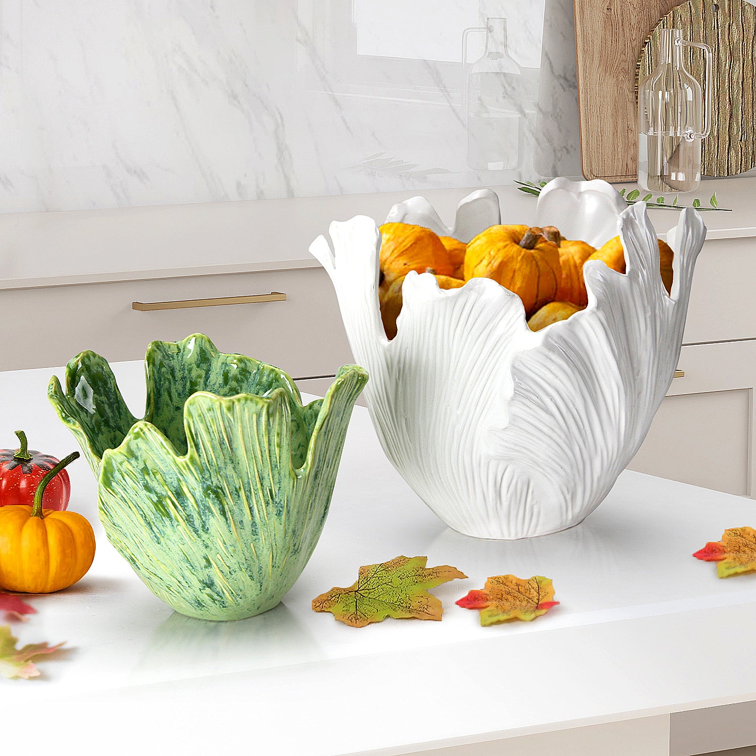 Galore Home Iceberg Elegance vaso ceramica bianco opaco piccolo