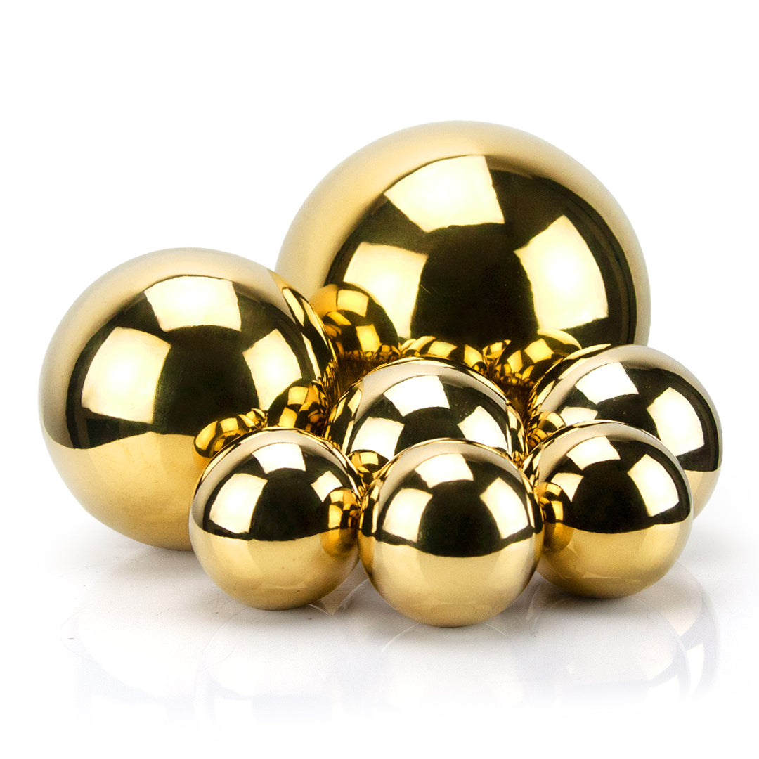 Galore Home Shiny sfera decorativa acciaio 20 cm oro