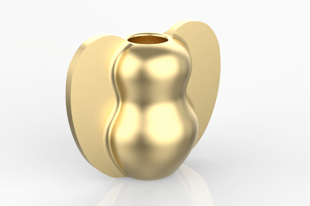Cyrcus Design Elefantino vaso scultura Animalove 13x14