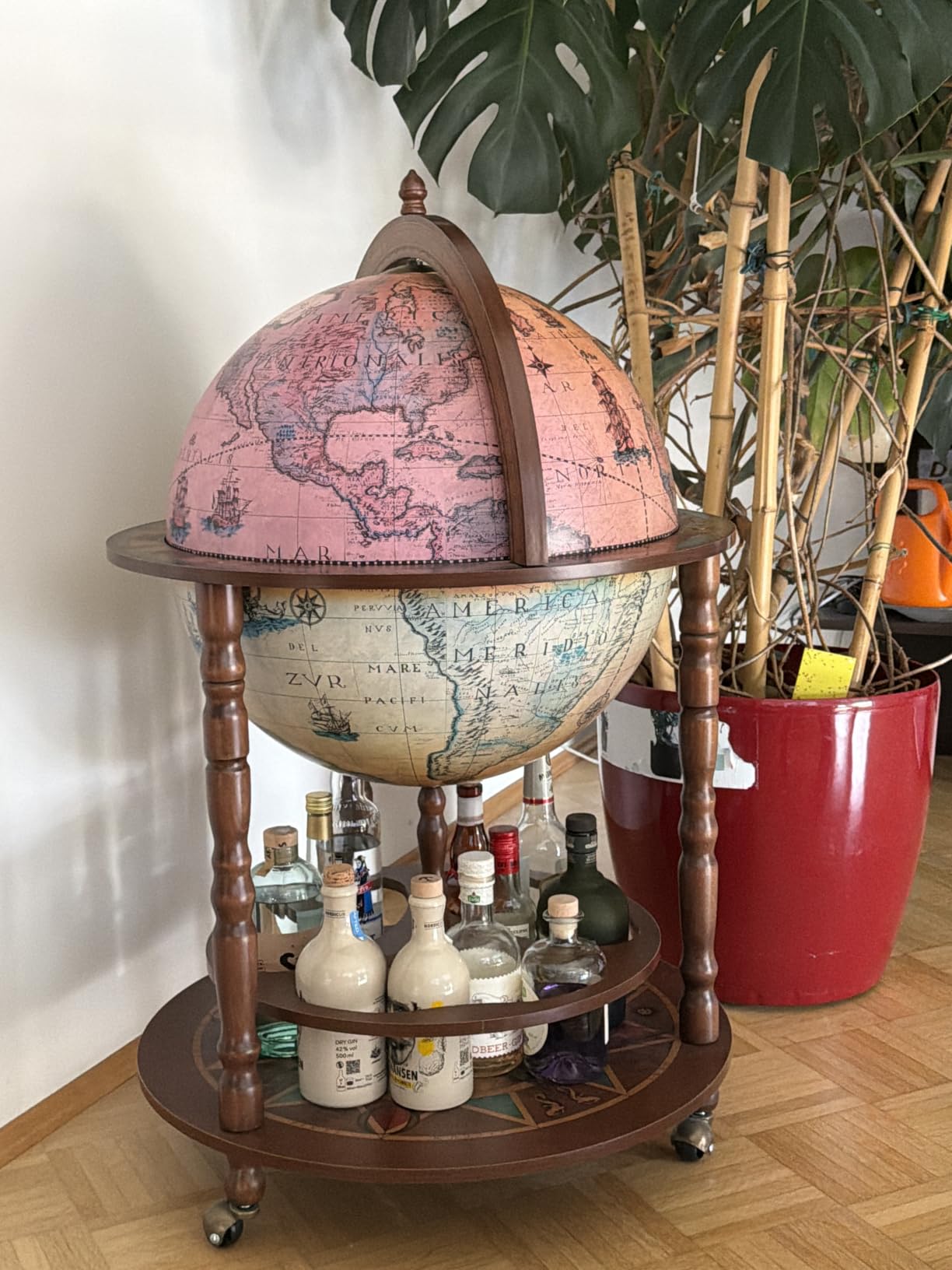 Zoffoli Calipso mappamondo bar 50 cm