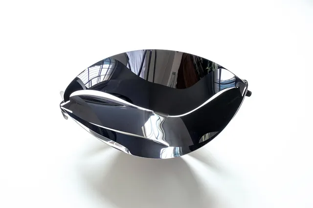 Cyrcus Design Cocco ciotola acciaio nero specchio