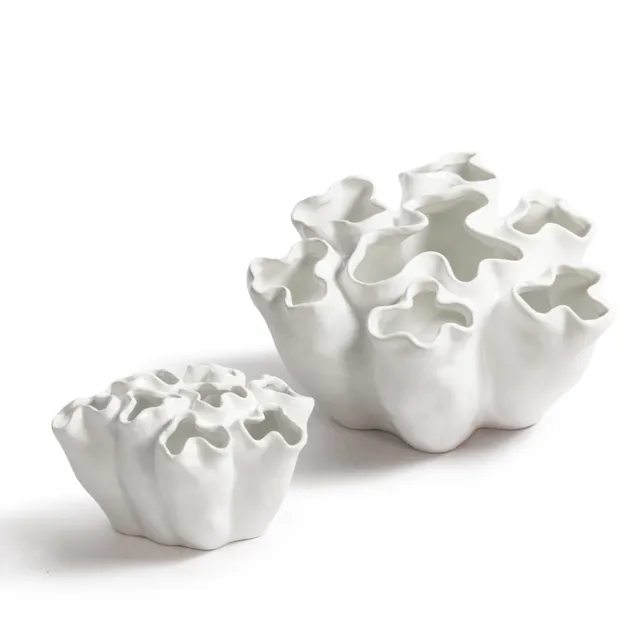 Galore Home Fleur Cluster CCE35 vaso bianco grande