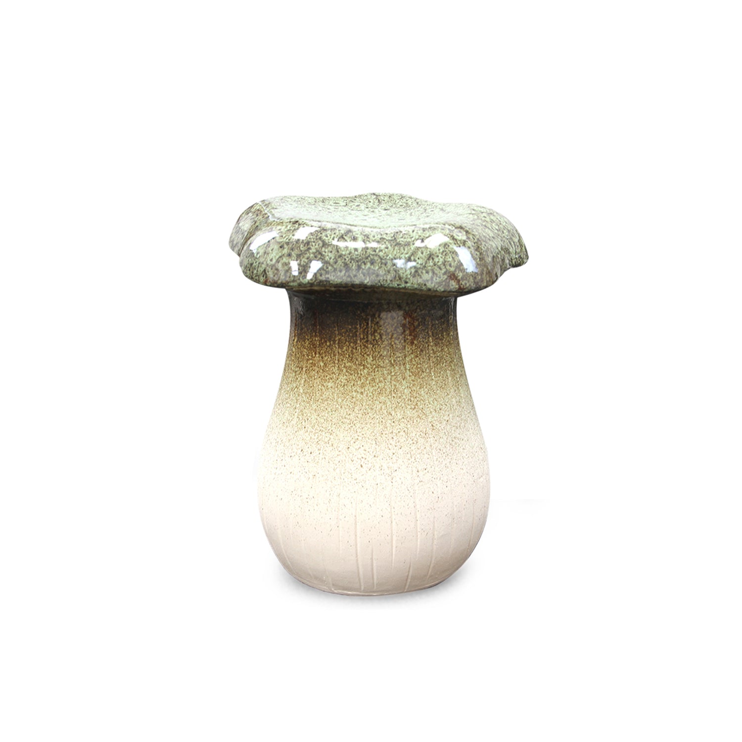 Galore Home Mushroom sgabello ceramica Beige 45 cm