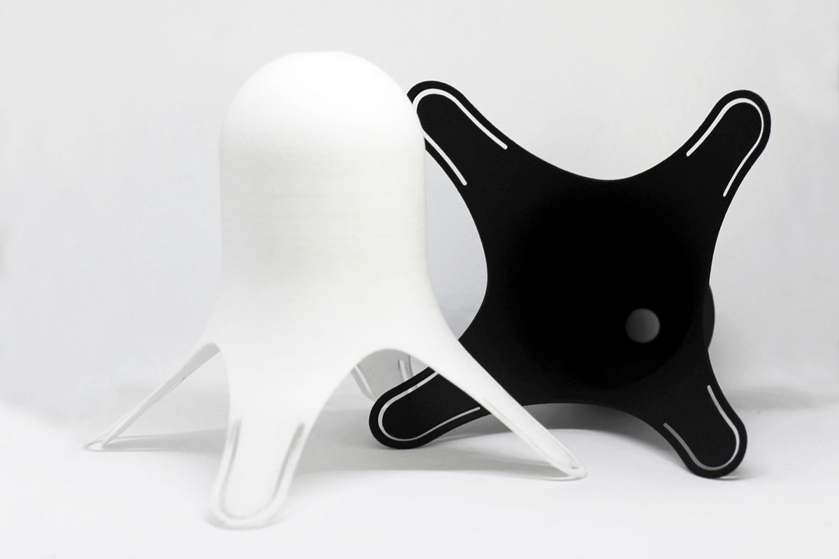 Cyrcus Design Graffetta lampada nylon nero
