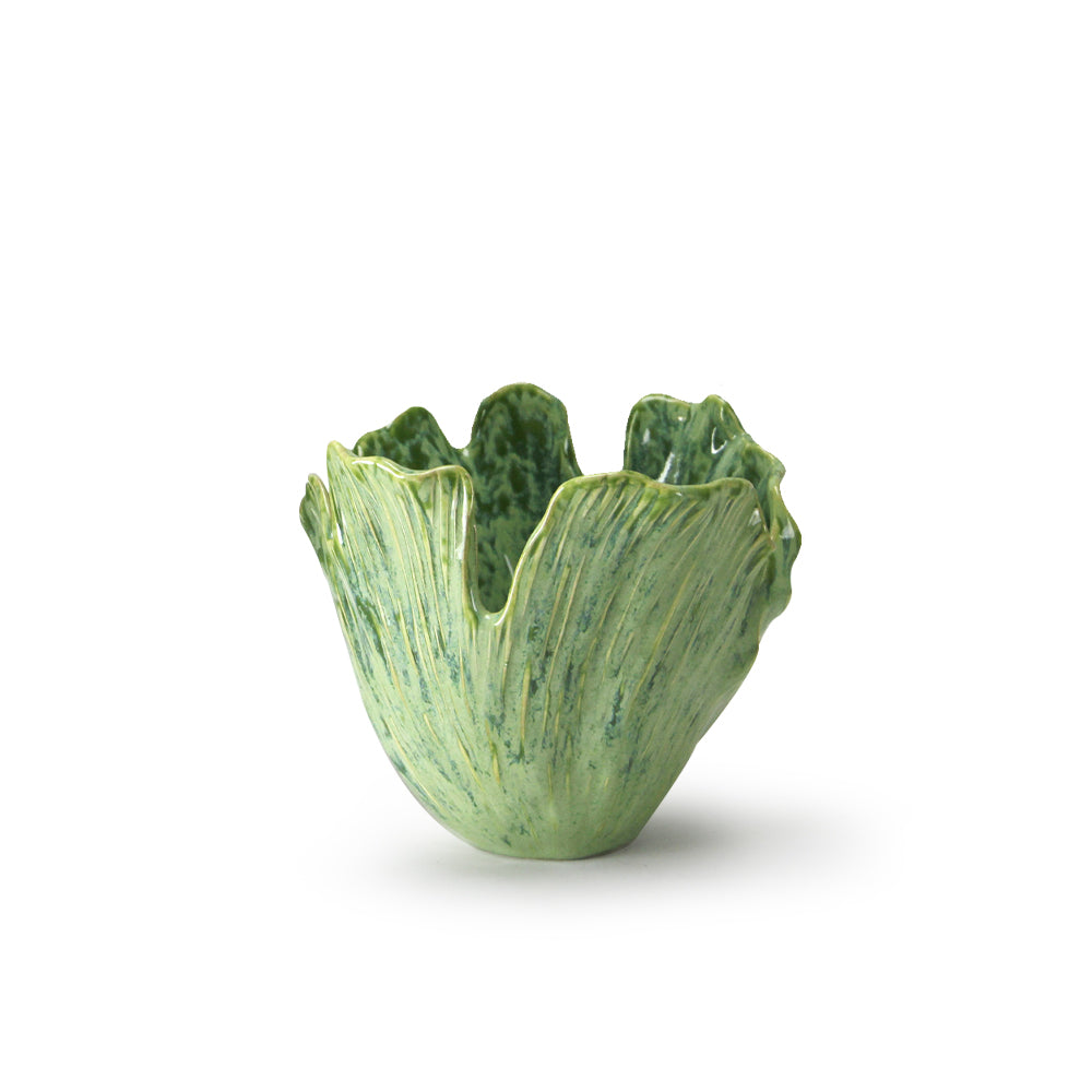 Galore Home Iceberg Elegance vaso ceramica bianco opaco piccolo