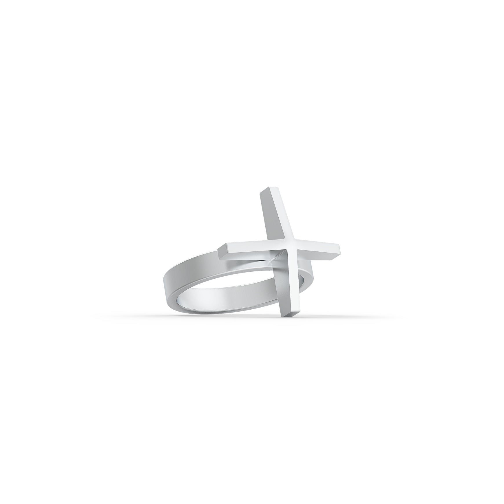 Cyrcus Design Cruss anello acciaio bronzato