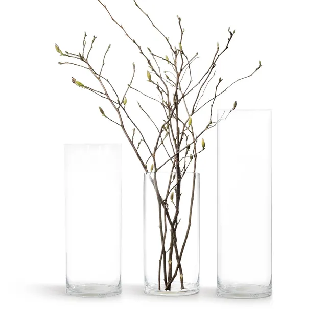 Galore Home Premium U9395 vaso vetro set 2 pezzi piccolo