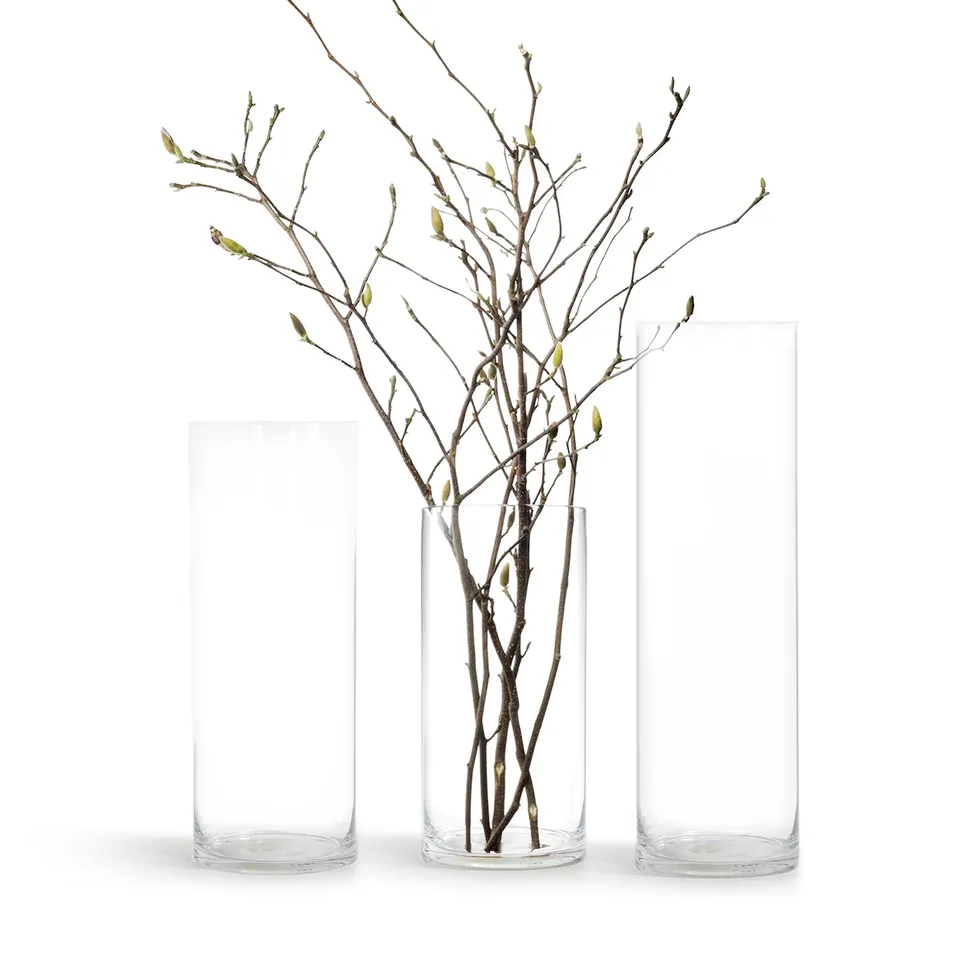 Galore Home Premium U9395 vaso vetro set 2 pezzi piccolo