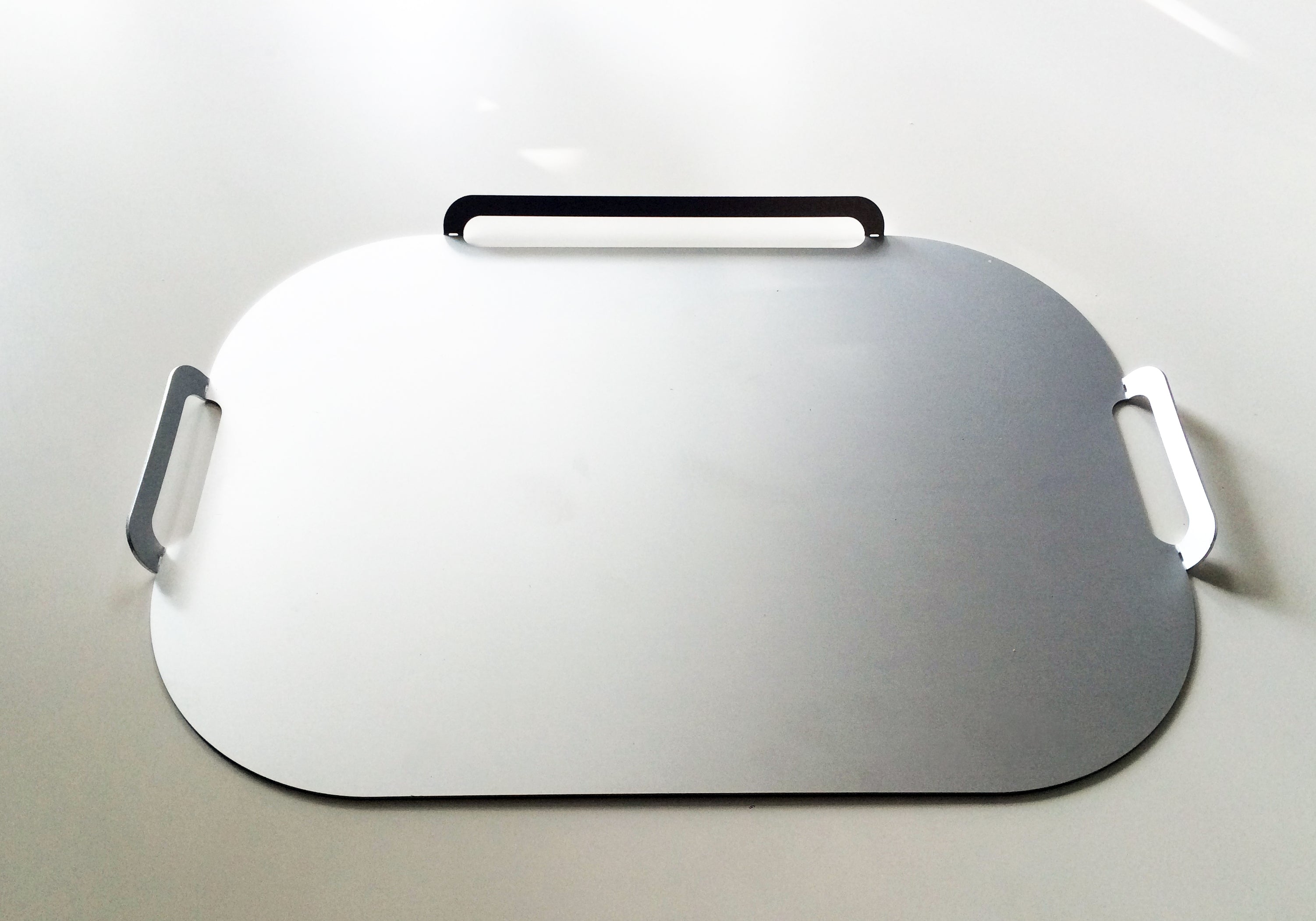 Cyrcus Design Cortese vassoio 40x55 acciaio super mirror