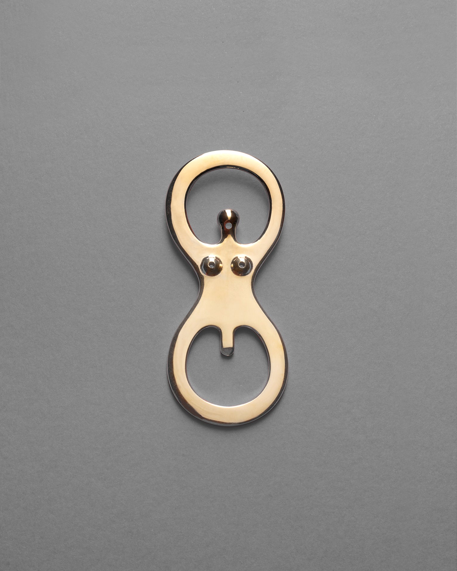 Cyrcus Design Lola apribottiglie ottone 10 cm