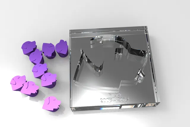 Cyrcus Design Forever For Pet urna cineraria personalizzata plexiglass