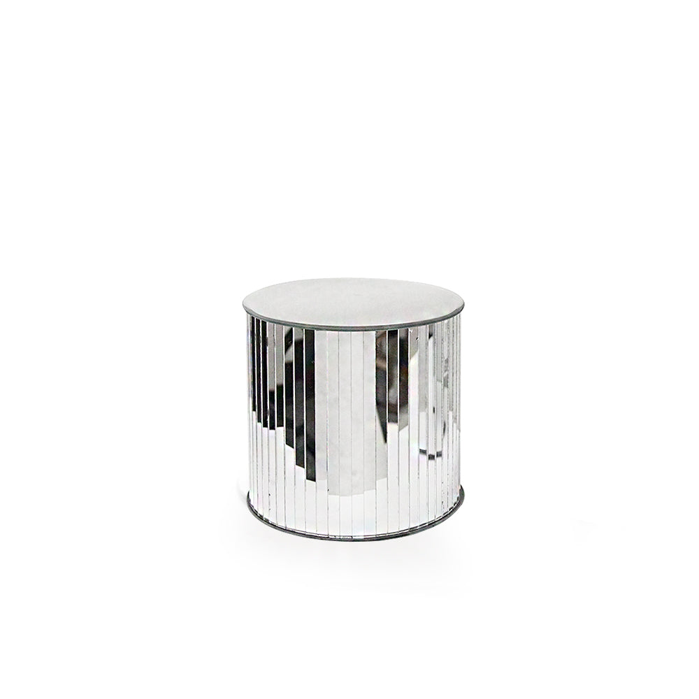 Galore Home Mirrored alzata vetro specchio piccola