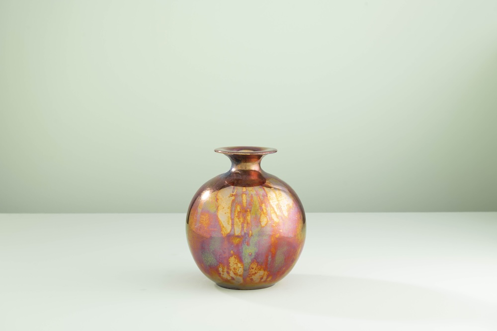 Ceramica Gatti 1928 Riflesso RF211 Palla Grande vaso metallici