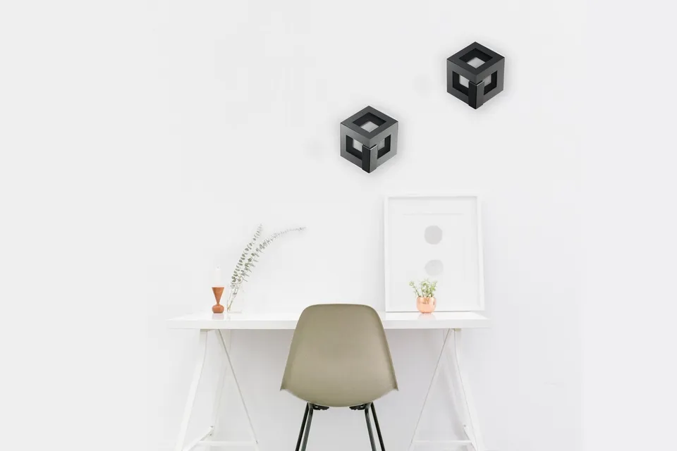 Cyrcus Design Inquadri CAIN1 appendiabiti acciaio bianco 15 cm