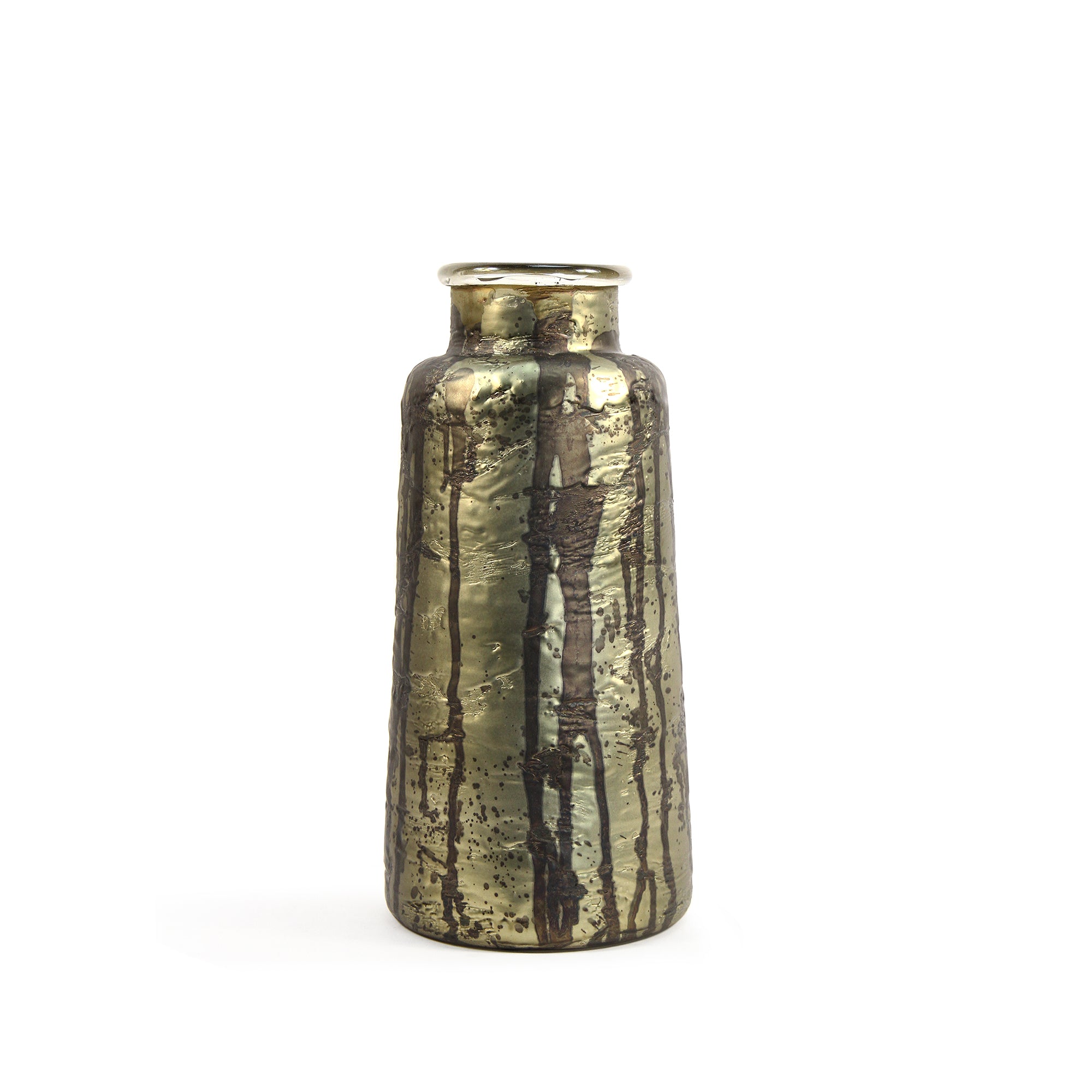 Galore Home Vintage Mason Jar vaso vetro oro alto