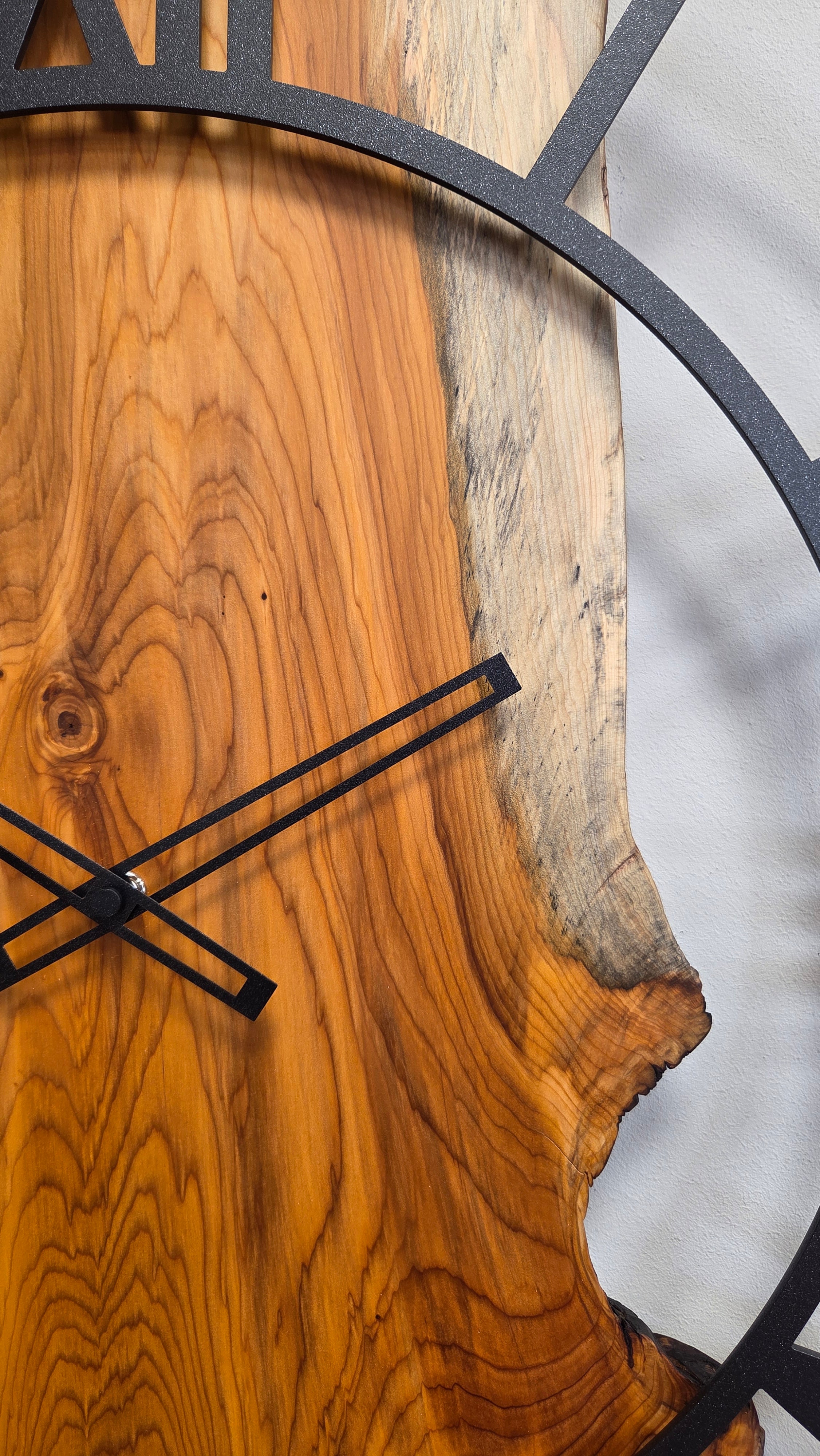 Il nido del picchio orologio da parete legno di tasso 85 cm