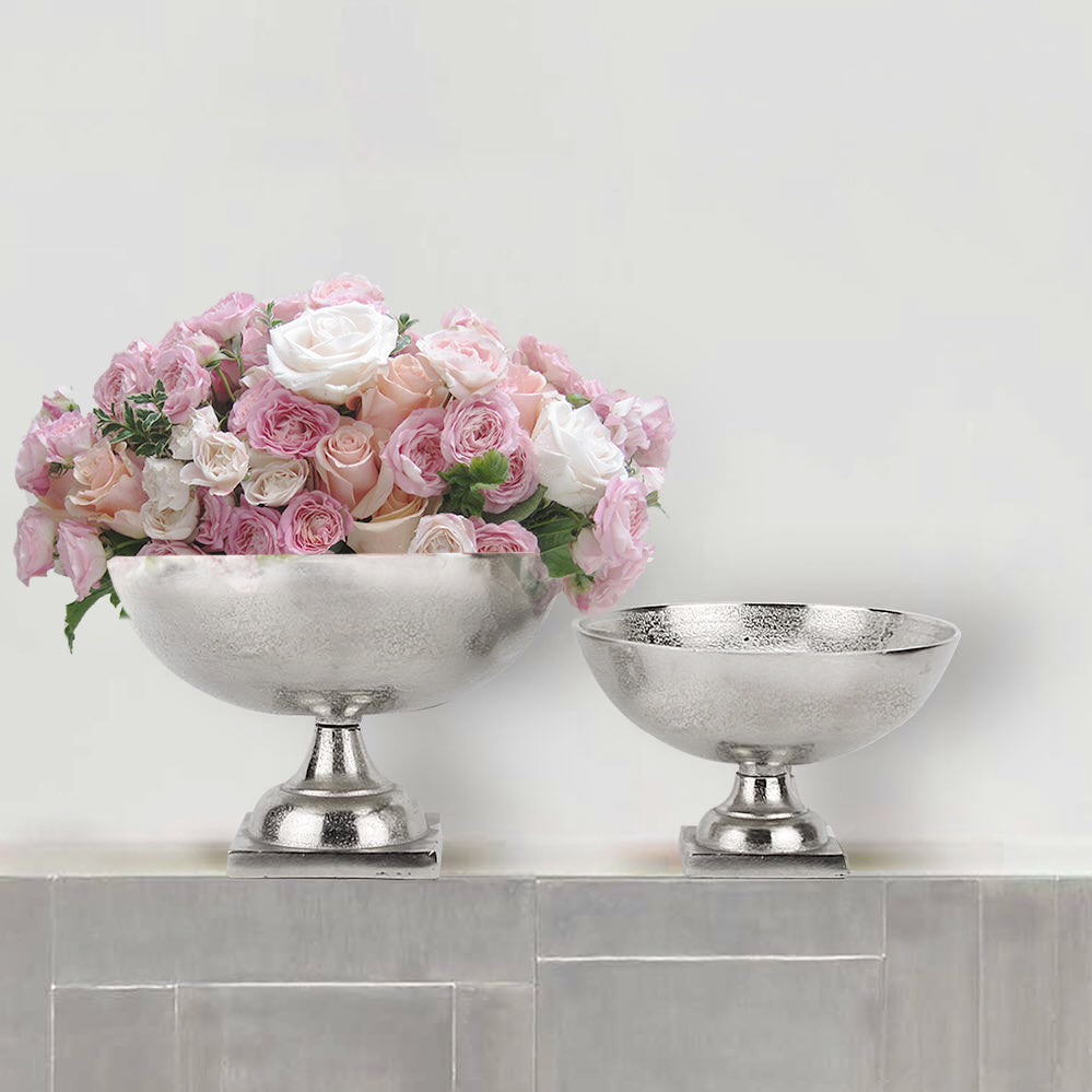 Galore Home Chalice Coppa Metallo Oro Centrotavola 14 cm