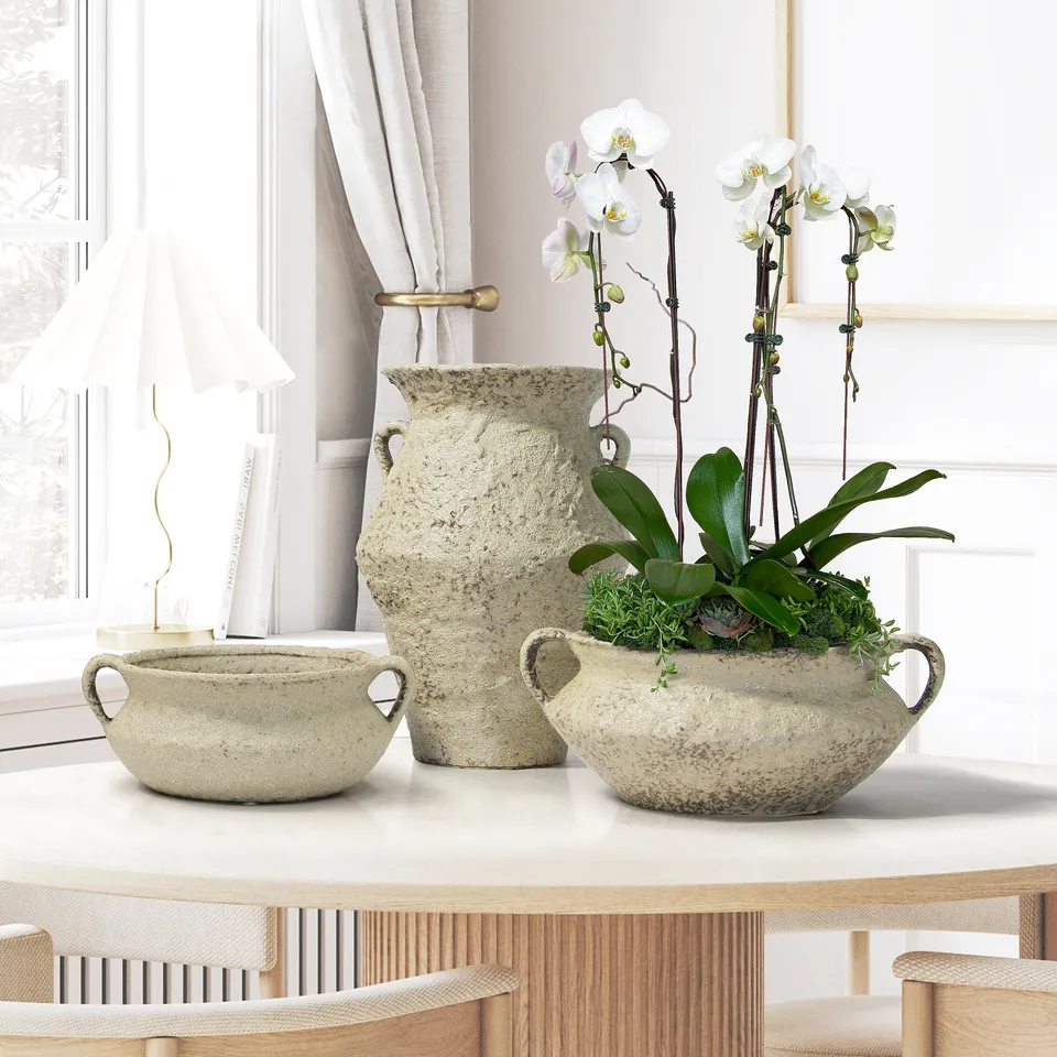 Galore Home Flint vaso ceramica fango 37 cm