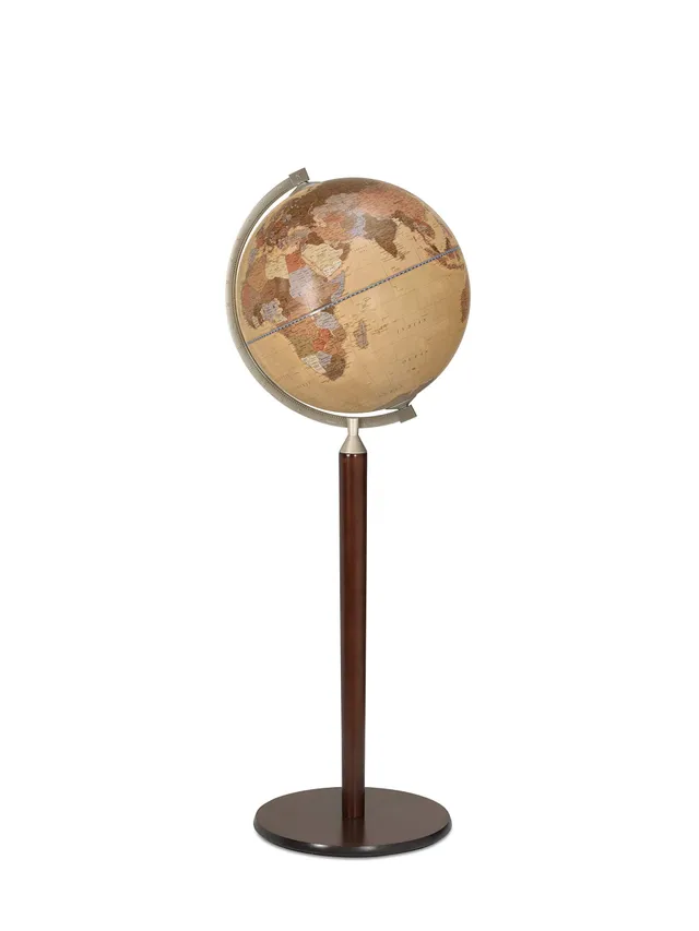 Zoffoli Vasco da Gama Albicocca mappamondo da terra 43x43x115 cm