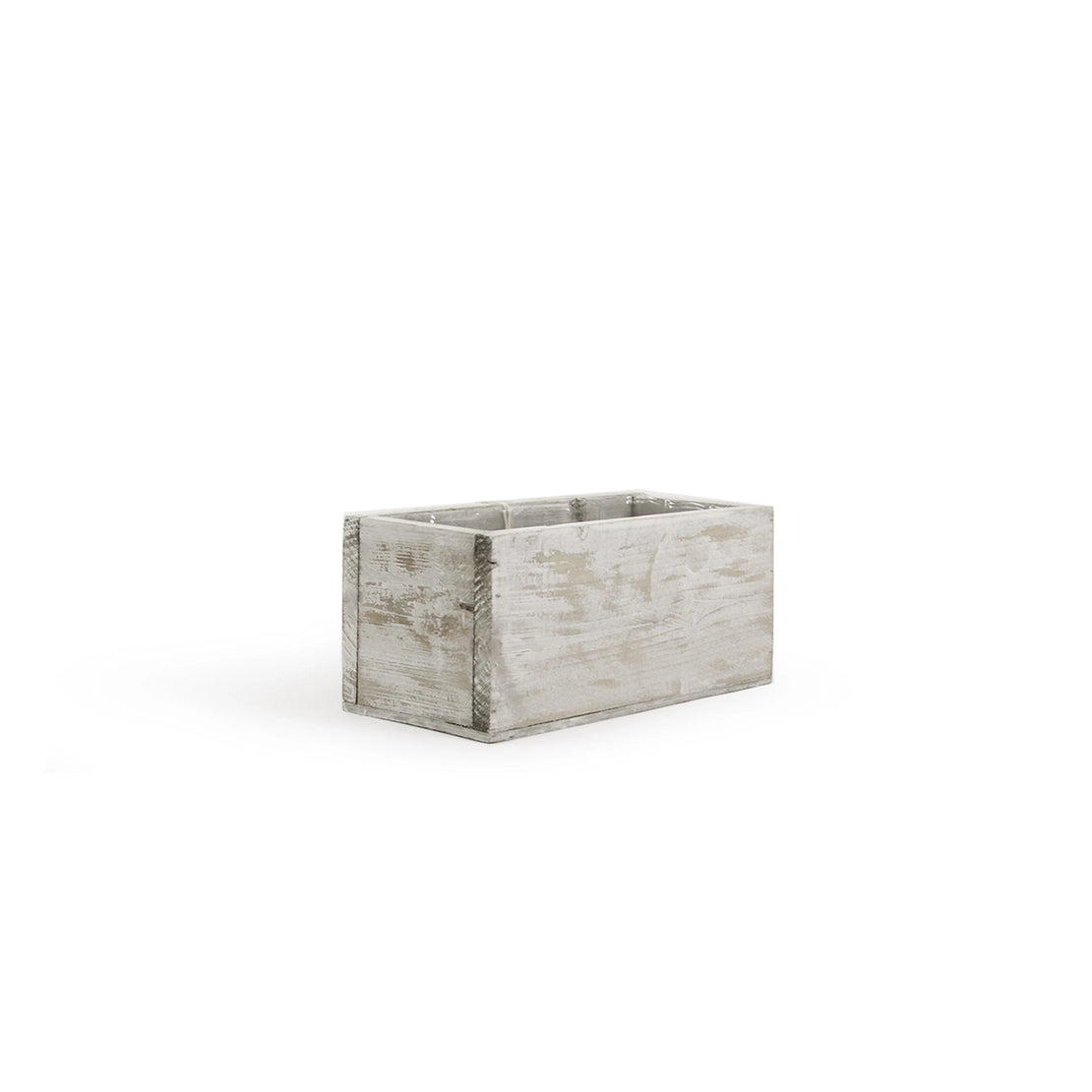 Galore Home Reclaimed Wood Fioriera Legno Rettangolare R3118 Naturale