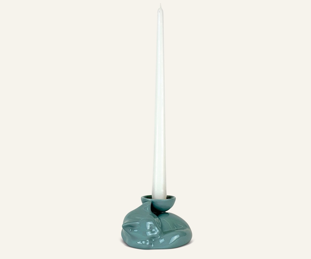 Gatti 1928 Luce Selvaggia Gattino statuetta ceramica