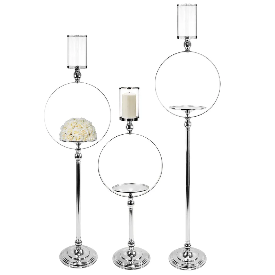 Galore Home Halo portacandele pavimento oro M