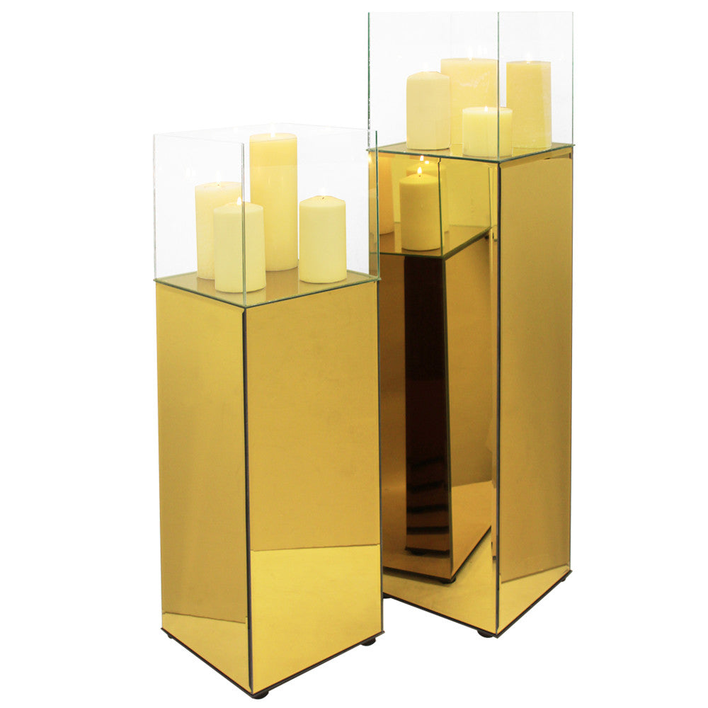 Galore Home Floating Candles Colonna Oro G3021