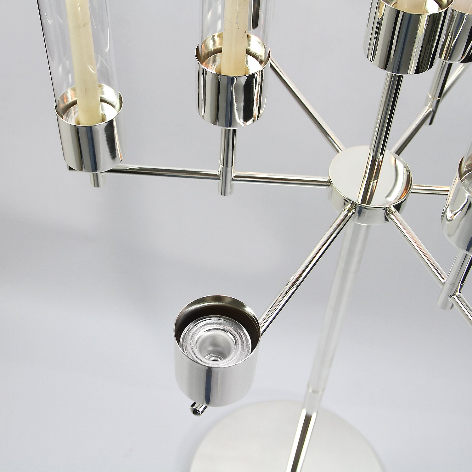Galore Home 17 bracci candelabro da terra grande oro