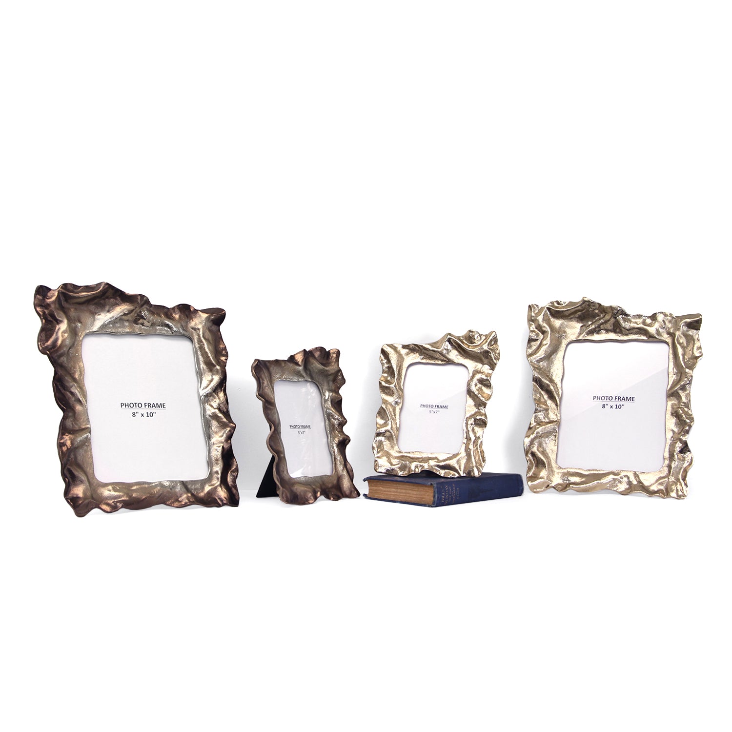 Galore Home Coastal Charm cornice alluminio oro foto