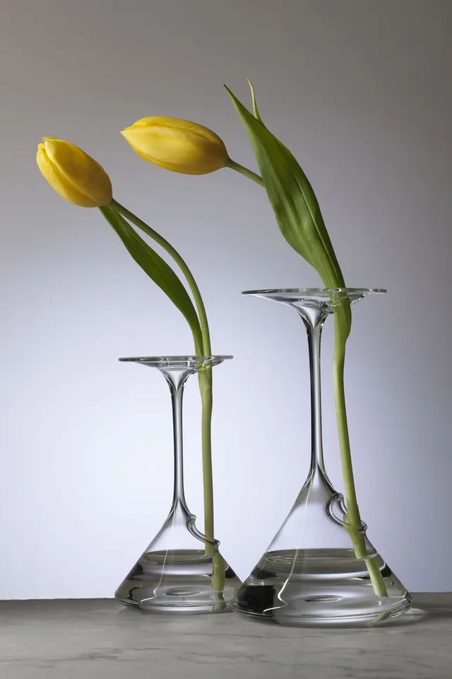 B&C Vetro Soffiato Monofiore Cocktail vaso soffiato a mano