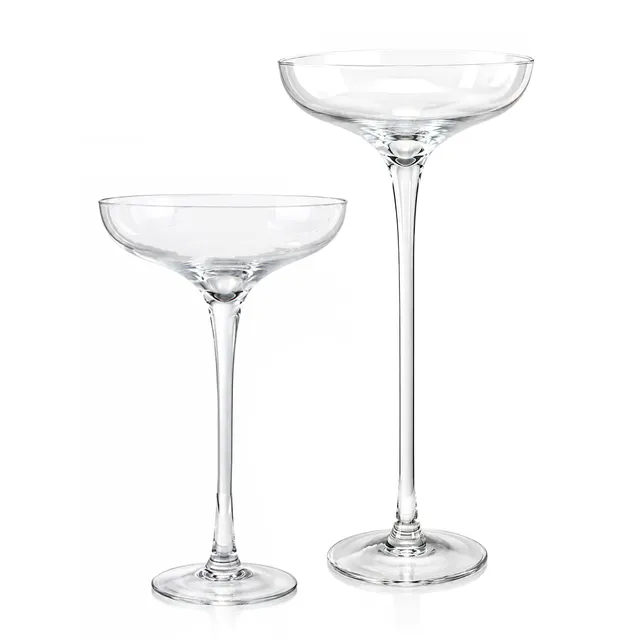 Galore Home Champagne Saucer E6906 vaso vetro 91 cm