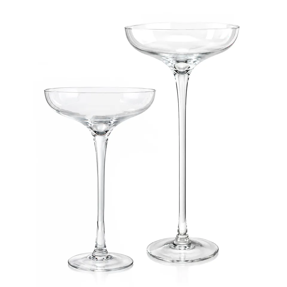 Galore Home Champagne Saucer E6906 vaso vetro 91 cm