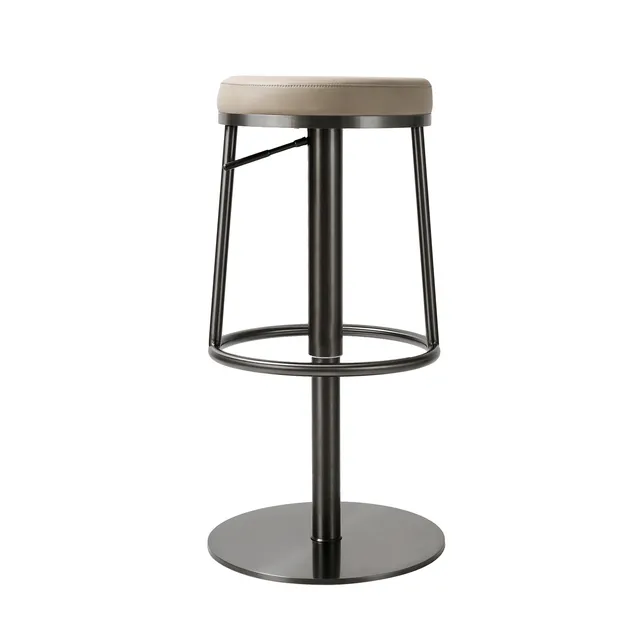 Galore Home Aero Swivel Counter sgabello bar beige regolabile