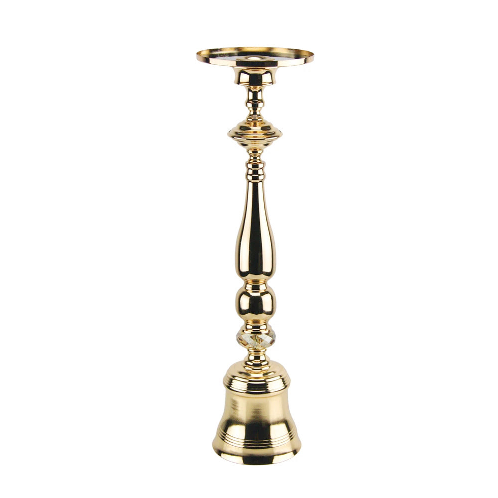 Galore Home Pillar portacandele metallo oro Small